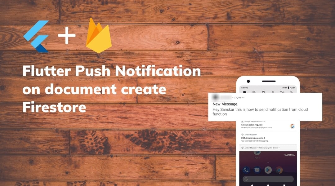Flutter Push Notification on document create Firestore