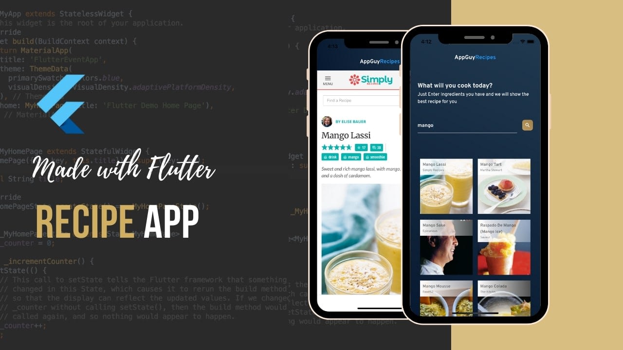 Build a Recipe App with Flutter